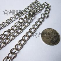 Iron material decoration chain listed chain advertising chain link chain 8-shaped chain torsion chain diameter thick 2mm