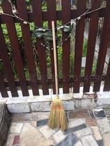 Long-handled sorghum Broom Wheat Straw sweeping home courtyard broom factory workshop Sanitation broom props broom