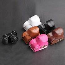 for Sony a6400 a6300 Camera bag nex5r 5T a6100 a6000 a5100 Micro single leather case