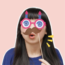 Original Products Life Fashion Party Gathering Props Zakka Decorative Suit Party Role-playing Glasses