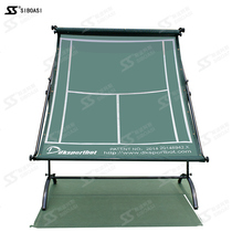 Portable D518 tennis trainer rebound net sparring trainer inclined net