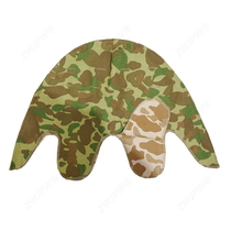 American Pacific Camouflak Hood Hunting Duck Camouflated Canvas Helmet Hood