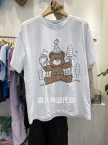 DUPLO Korea Dongdaemun 2022 summer new casual and comfortable all-match cartoon short-sleeved T-shirt women