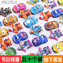 Cartoon Back Force Little Car Inertia Toy Car Children Small Gift Kindergarten Small Gift Activity Little Prizes Creativity
