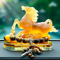 Car swing horse 2022 new car In-car Accessories High-end Men On-board Perfume seats Decorative Accessories in the car