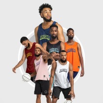 JEMVSUNP summer new American sports vest basketball running fitness mesh training quick dry shoulder jersey