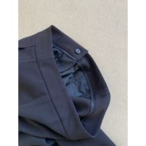 Daily and commuter Japan triacetate pen straight display leg slim and able to be able 9 be 9 points black Western pants woman