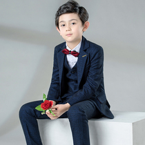 Boys suit childrens small suit new suit baby dress male piano performance coat Korean wedding Spring