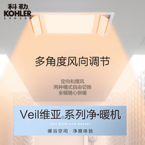 Koehler Net Warm Machine Multifunction Fast Big Air Volume Heating Tricolour Light Toilet Bath Bulls 21465 21466