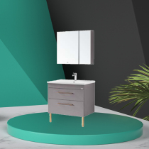 Huida bathroom cabinet 8138A-H8 toilet dressing cabinet mirror box