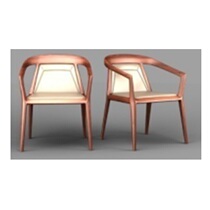 Guangming Furniture Deyi Closed Paint Series Book Chair