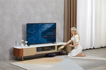 Shihua City Series 1362 Natural Marble TV Cabinet Home Norse Simple Combination