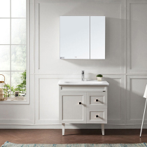 ARROW Wrigley bathroom solid wood bathroom cabinet full mirror table APGMD8L3238-G faucet AMP11848