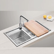 Ou Lin sink double tank set stainless steel kitchen wash basin JBS2U-OLHR85460N