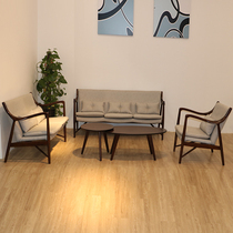 Ujin Nordic solid wood Leisure Series 1 2 3 tea table