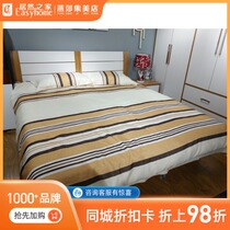 The home of Jimei Yanjiao shop Sleeper King furniture 7922-1 high box bed frame bed drawer bed roll over bed