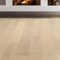 Three layers solid wood sandstone white oak single plate drawing 4V N preferred
