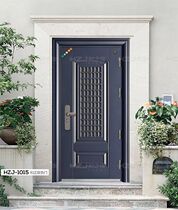 Hezheng double-color door middle door (hejia feng shui alloy over armor door)