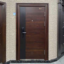 Look forward to security door security door A single door fingerprint password magnetic card key camera intelligent lock