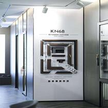 Liangmu Road KN85 Wooden Aluminum Window