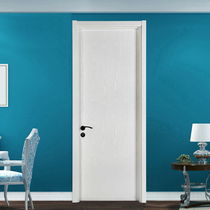 TATA wooden door minimalist fashion indoor room door bedroom door solid wood composite paint-free custom door @001-J