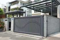 Gidao aluminum Art door sliding door Villa courtyard door to open door carved door