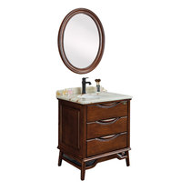 Milos solid wood bathroom custom bathroom cabinet light sweep Emei series 8193 home