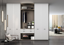 Zhibang Peninsula Iron Box Wardrobe Set Gold