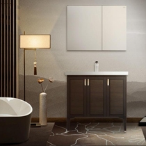  HEGII bathroom light series Chinese Yunyue wind floor-to-ceiling bathroom cabinet BC6019 multi-size optional