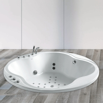 Faenza double round large bathtub home thermal insulation embedded massage surfing (the price is a deposit)