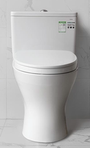 Actually home TOTO bathroom super swirl household toilet without edge inner wall one-piece water-saving Zhijie glazed toilet