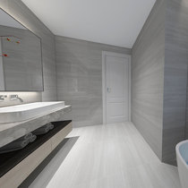  Actually home Inno ceramic tile Kitchen and bathroom non-slip wall tile Marble warm gray glaze corrosion-resistant wall tile G36581