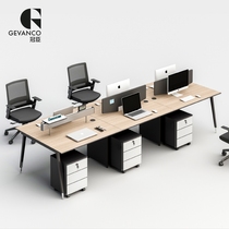 Crown Courting Office Furniture Portfolio Screen Position 4-6 People Brief Modern Working Position Staff Desk Chair Employee Position