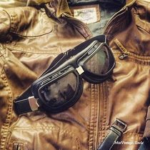 American BOBSTER retro WWII goggles Harley Indian cruise pedal windproof UV goggles