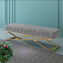 Light and luxurious shoe stool Home doorway can sit Nordic creative clothes cap room tail sofa Soft bag cushion wearing shoes strip stool
