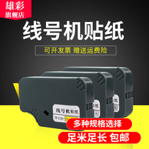 Male color is suitable for Suofang line machine TP-L09W Y TP-L12W Y line machine sticker TP-L062W TP-L092W P-L122W sticker