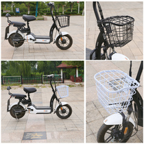 Bicycle frame electric car basket pet basket bold general car basket basket electric car basket with cover
