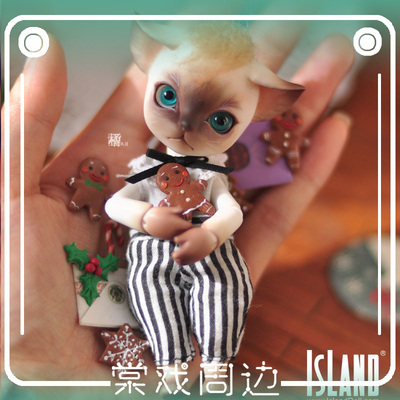 taobao agent [Tang Opera BJD] Little Pet [Island Club] Morizhima 12 points Little male servant Cat Lolo