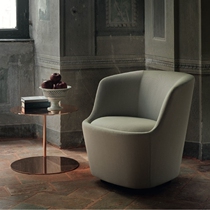  Italy imported Cappellini Orla frosted leather sofa Villa modern light luxury custom leisure chair