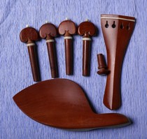Violin special accessories gills pull string plate string button tail Dingqin pillowcase Jujube wood hot sale special price full of 20 sets