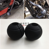 Harei 883 glide highway 1200x48 Indian Suzuki bumper Universal rubber anti-fall ball anti-crash ball