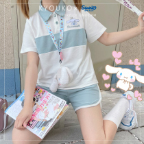 (Terrier bean KYOUKO)Laurel dog joint summer sports student JK uniform gymnastics uniform short-sleeved shorts