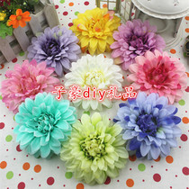 Bohemian ornaments simulation gerbera bikini flower hair jewelry hairhairclip edge clip female headgear hat flower