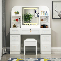 Dresser bedroom modern simple 2021 new ins wind storage cabinet integrated makeup table with lamp makeup table