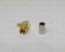 RF Radio Frequency Connector SMA-JW-3SMAJW male head inner screw internal needle bending type pressing RG58RG142RG223