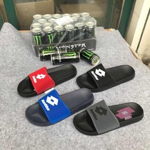 LOTTO Letu men and women sports training life slippers EVA waterproof shock slippers can take a bath