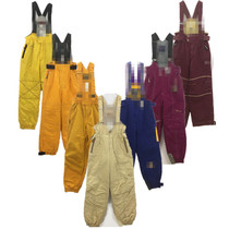vintage solitary antique windproof waterproof ski suit Thunderbolt color patchwork vintage pantsuit D41 D41