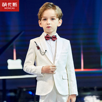 Childrens suit boys dress suit boys British host performance handsome Flower Boy small suit catwalk suit
