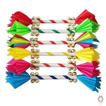 Kindergarten light instrument exercises childrens morning exercises props square dance flower sticks overlord whip lotus ring hand holding flower stick Bell Bell