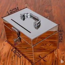 Stainless steel money storage box storage pot password box put change coin box with lock storage box anti-drop can be stored